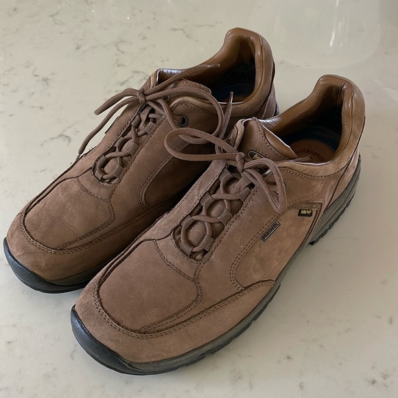 Meindl brown nubuck leather walking/trail shoes - Picture 1 of 11